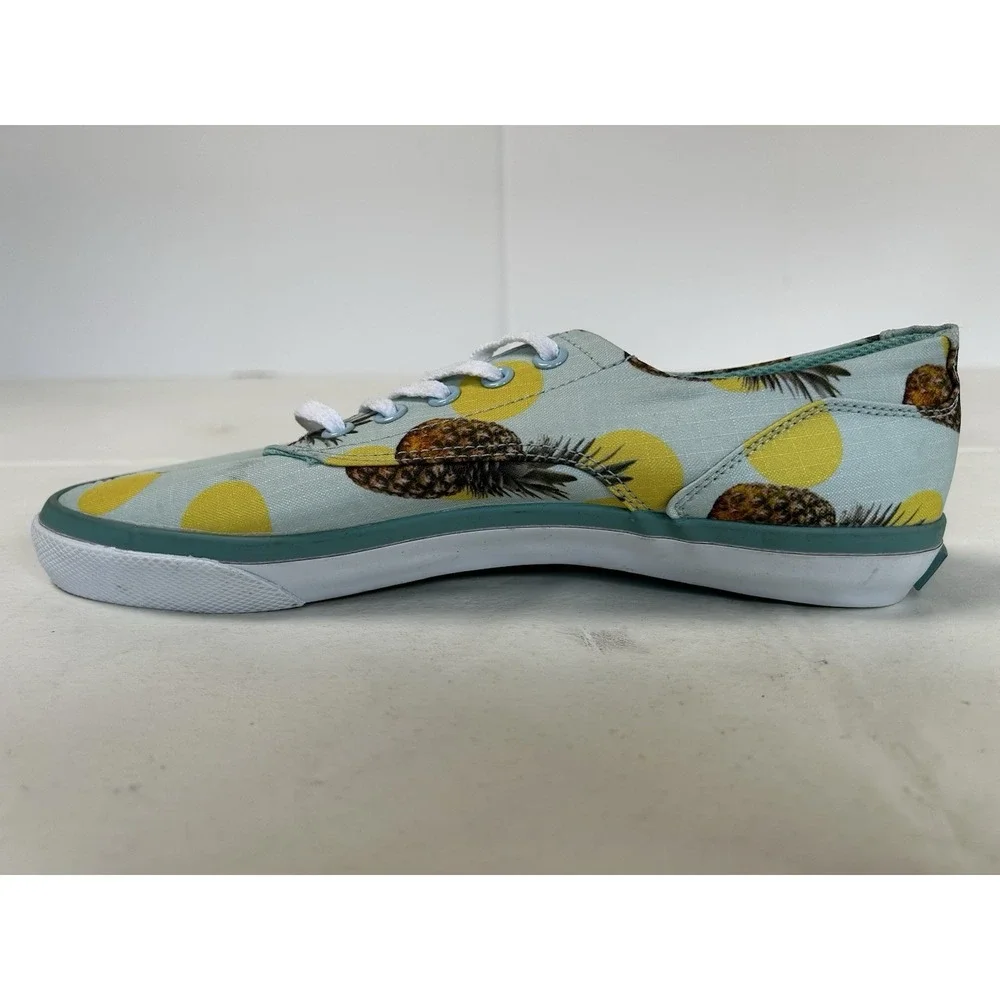 NWT Radii AXEL Mint Pineapple Lace Up Sneakers Shoes Men's Size 8 FM1052